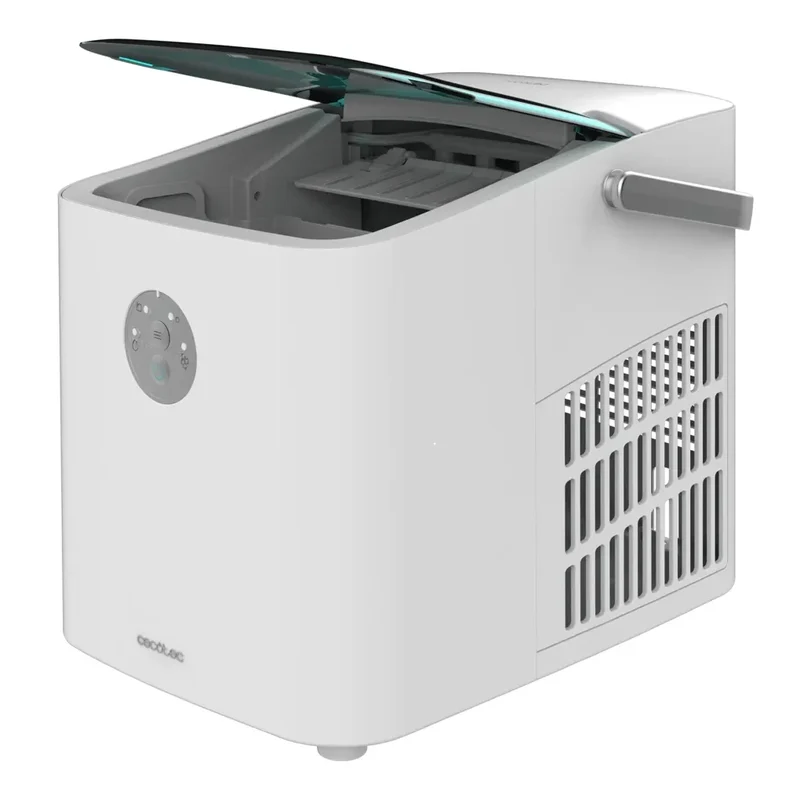 Máquina de Hielo Chillin' Ice 1200: 12 kg Diarios, Potente y Portátil de Cecotec