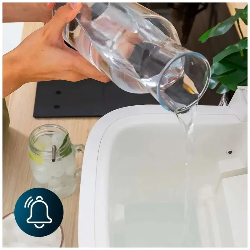 Máquina de Hielo Chillin' Ice 1200: 12 kg Diarios, Potente y Portátil de Cecotec