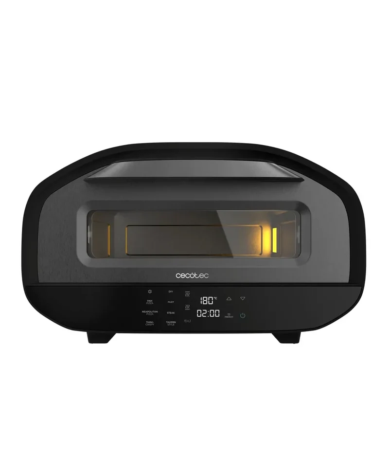 Horno Eléctrico 1700W Pizza&Co Tifosi: Auténticas Pizzas con Control Digital de Cecotec