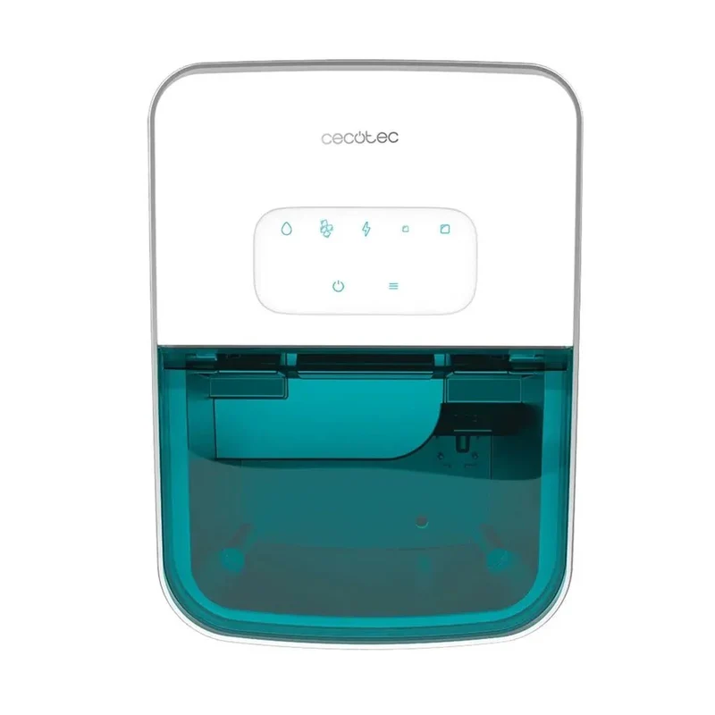 Máquina de Hielo Chillin' Ice 1200: 12 kg/día, 105 W, Autolimpieza y Display Táctil de Cecotec