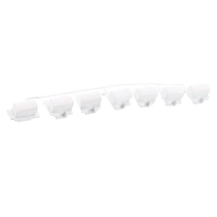Conjunto de teclas rectangular Electrolux, AEG 6+1 1366126009
