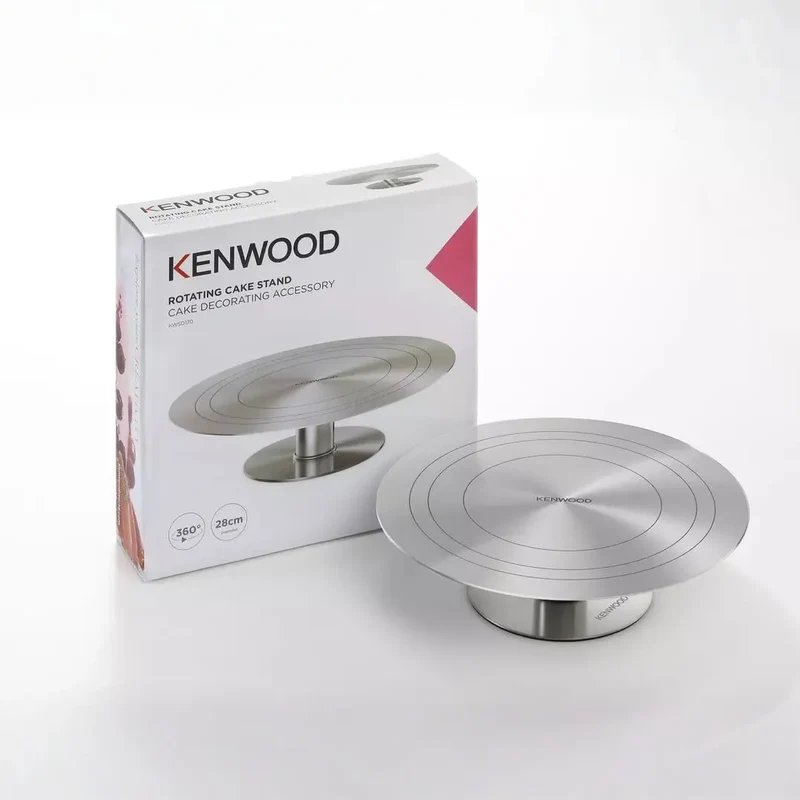 Kenwood Soporte giratorio para tartas de acero inoxidable rotación de 360° AS00002754