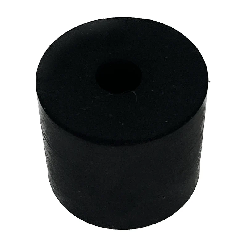 Tacon cilíndrico Antivibratorio con barreno pasado para 50 a 300 Kg Línea MHD