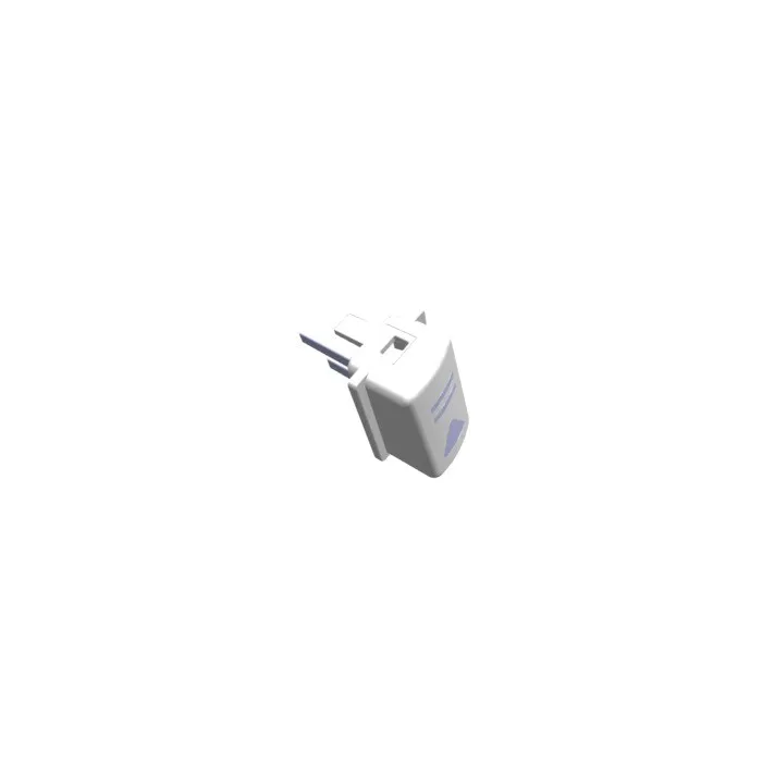 Botón rectangular Electrolux, AEG START/PAUSE 1325085320