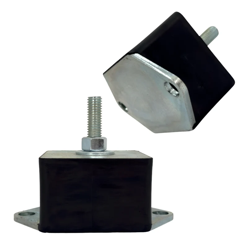 Soporte antivibratorio para maquinaria con fijación al piso para 700 Kg Línea Long Life