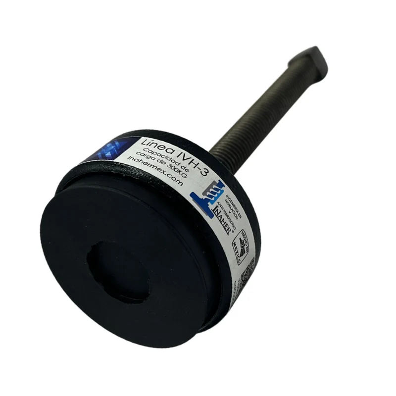 Soporte nivelador antivibrante para 300 Kg Línea IVH-3
