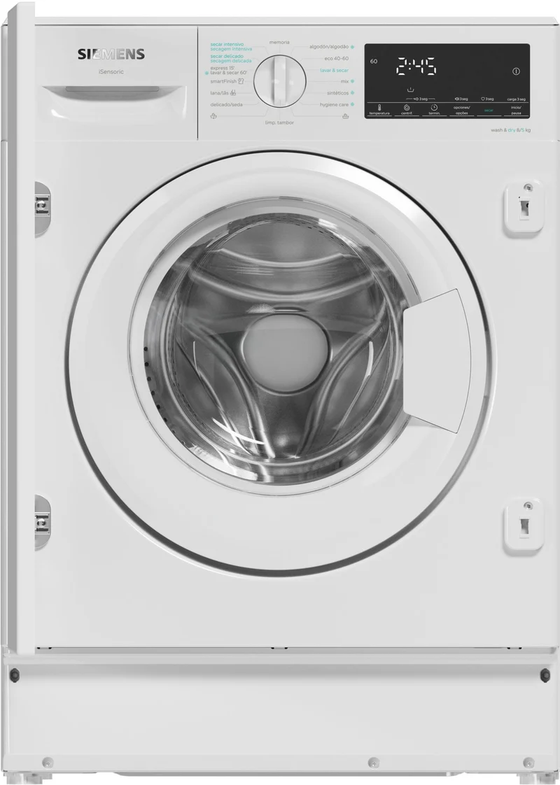 Siemens WK14D490ES Lavasecadora integrada 8/5 kg 1400 RPM Clase E