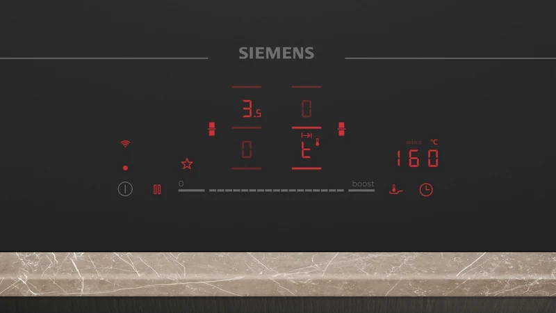 Siemens EX61AHYC1E iQ700 Placa de inducción 60 cm FlexInducción Negro Mate