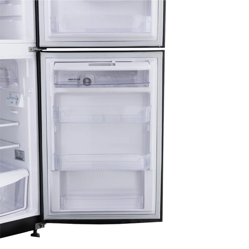 Nevera no frost de 243 litros inverter manija integrada titanio Haceb