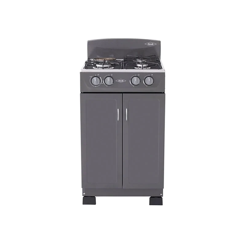 Estufa romero gabinete torre mixta 3x1 gas propano plata