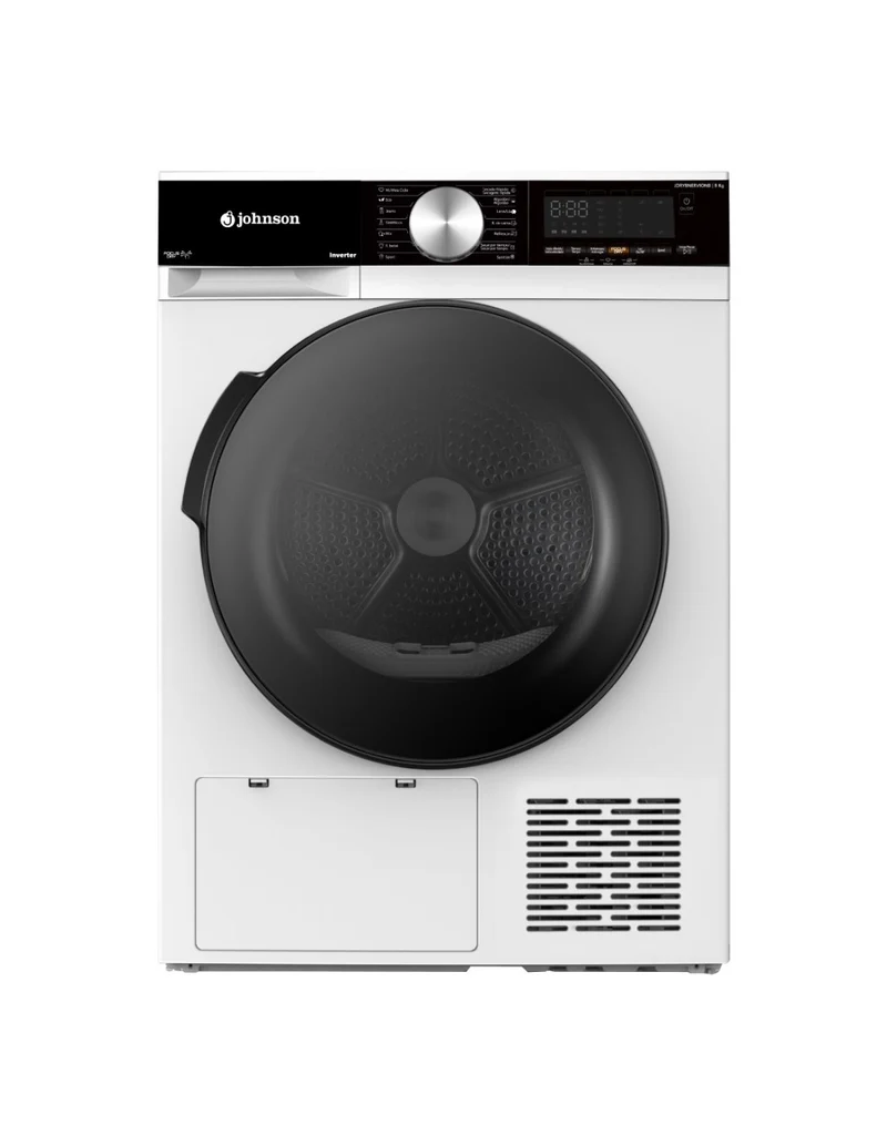 Secadora Johnson 8 Kg Bomba de calor Clase B JDRY8NERVIONB