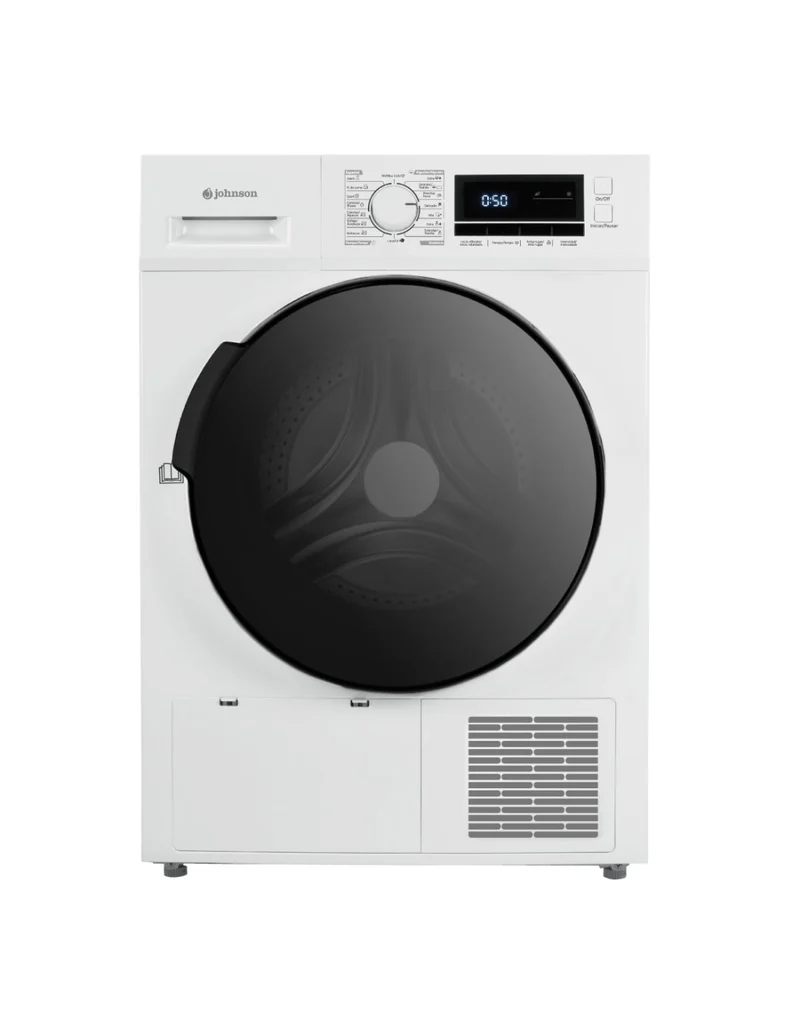 Secadora Johnson 8 Kg Bomba de calor JDRY8NE