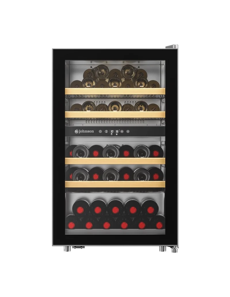 🍷 Vinoteca Johnson JRVN46F88D 90 cm – 53 Botellas Dual Zone
