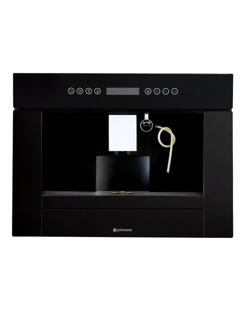 Cafetera integrable Johnson 45 cm cristal negro
