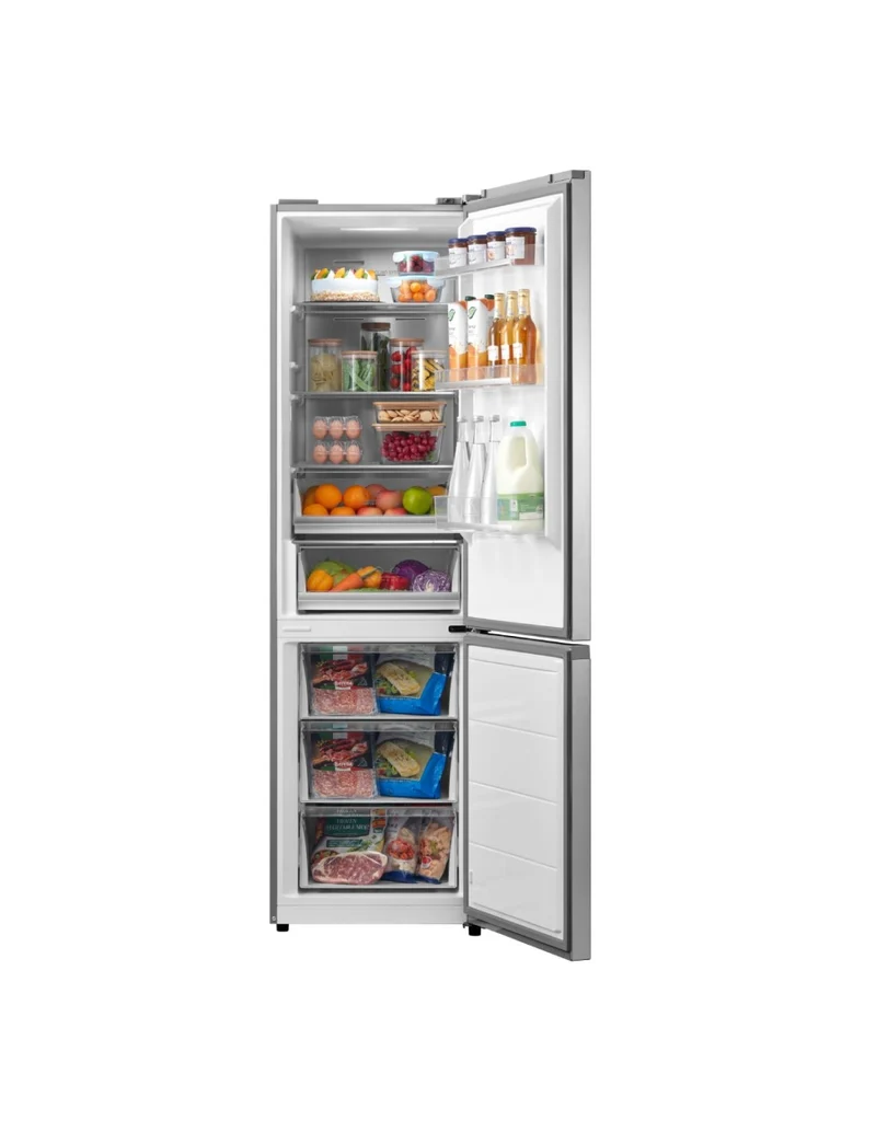 ❄️ Frigorífico Combi Johnson JRC185EN2X 185 cm Inox – 338L No Frost Inverter