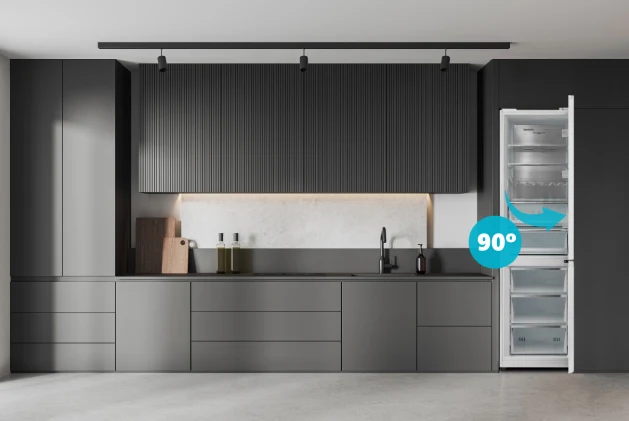 ❄️ Frigorífico Combi Johnson JRC201EN2GW 202 cm Cristal Blanco – 378L No Frost Inverter