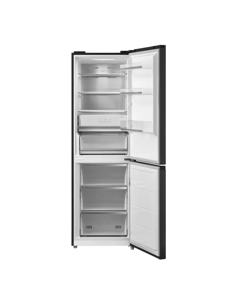 ❄️ Frigorífico Combi Johnson JRC185EN2DX 186 cm Dark Inox – 338L No Frost