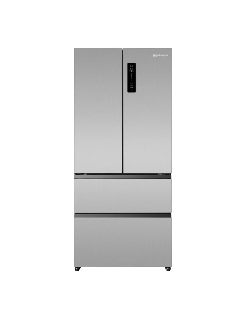 ❄️ Frigorífico Francés Johnson JRFS1985ENX 190 cm Inox – 458L No Frost Inverter
