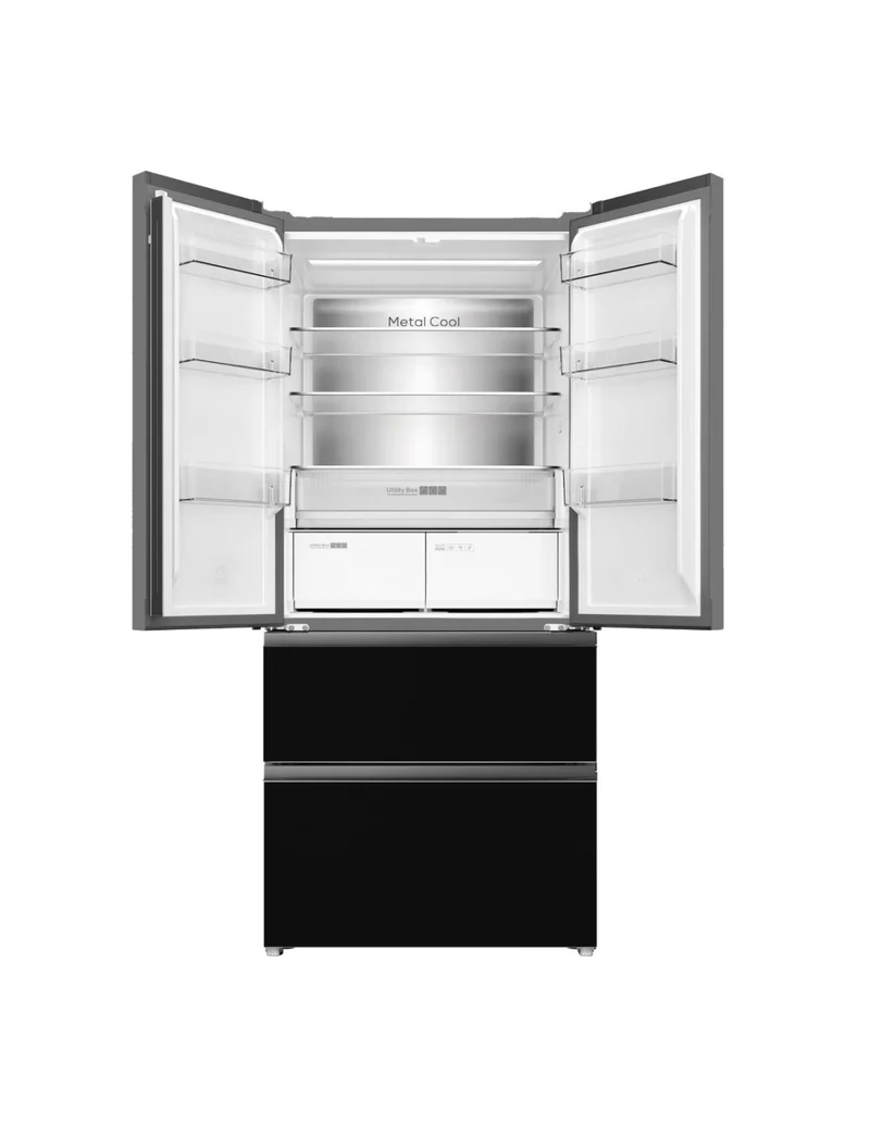 ❄️ Frigorífico Francés Johnson JRFS1986ENDX 190 cm Dark Inox – 532L No Frost Inverter