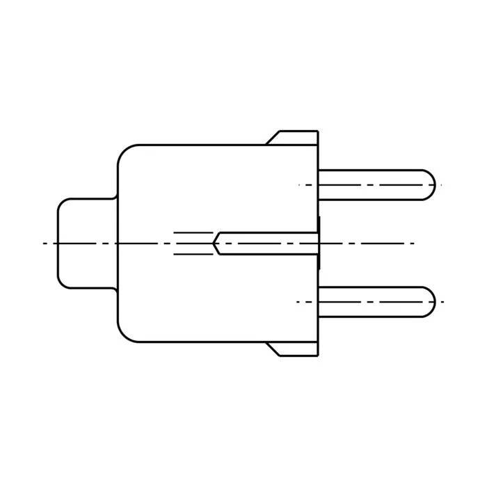Cable de alimentación 3x1.5 Electrolux, AEG 1100mm 3570551741