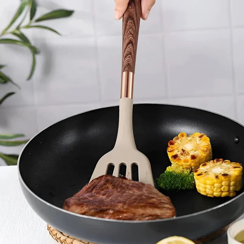 Kookgerei Set Siliconen 10-Delig - Hittebestendig Ergonomisch Handvat Keuken