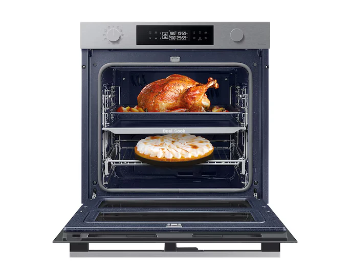 Horno Pirolítico 76L 59.5cm Dual Cook Flex Clase A+ Inox NV7B4530ZAS/U1