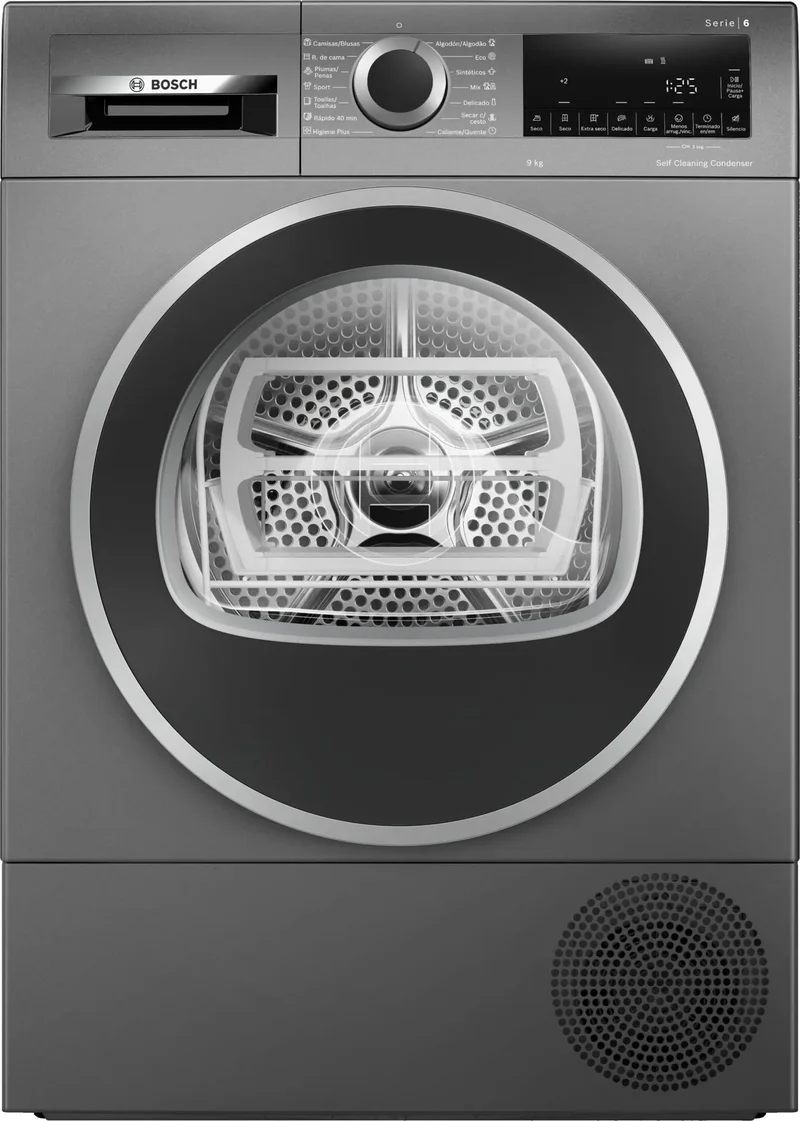 Secadora Bosch Serie 6 WQG245DRES 9 kg bomba de calor