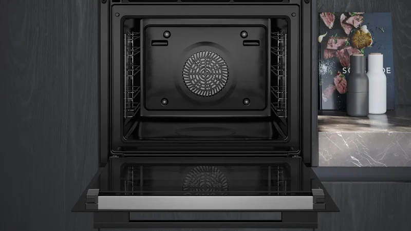 Siemens HB778G9B1 iQ700 Horno pirolítico 60 cm AirFry Cristal negro Clase A+