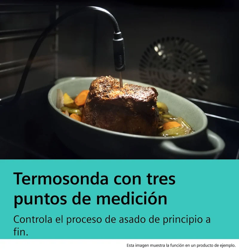 Siemens HB778G9B1 iQ700 Horno pirolítico 60 cm AirFry Cristal negro Clase A+