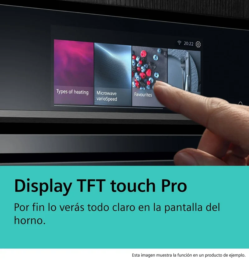 Siemens HB778G9B1 iQ700 Horno pirolítico 60 cm AirFry Cristal negro Clase A+