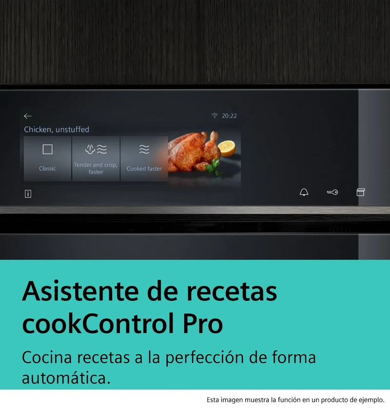 Siemens HB778G9B1 iQ700 Horno pirolítico 60 cm AirFry Cristal negro Clase A+