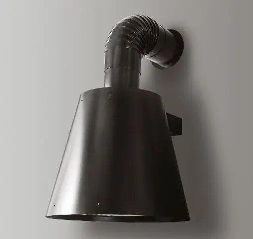 Campana Chimenea 50cm Antracita Whirlpool RETRO50AN