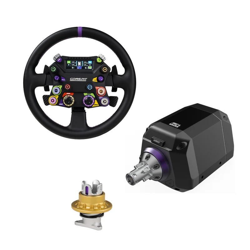 Pack Conspit Ares Platinum 20 Nm – Base DD y volante