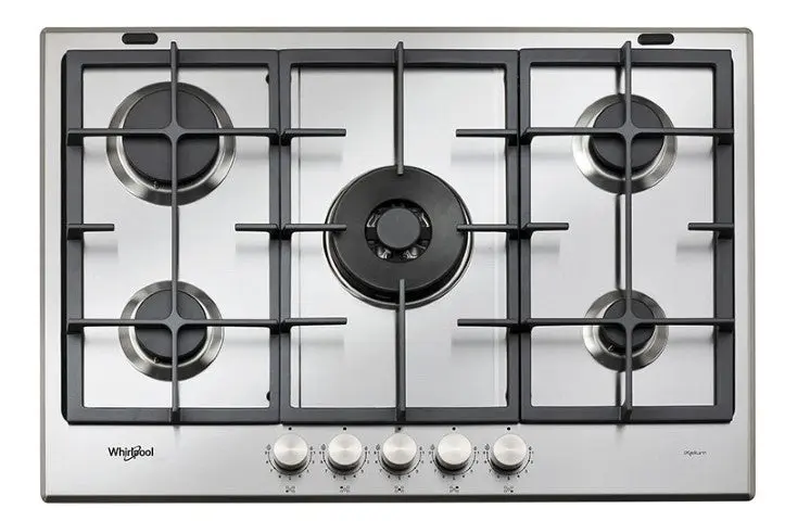 Placa Gas iXelium 73cm Whirlpool GMAL7522IXL