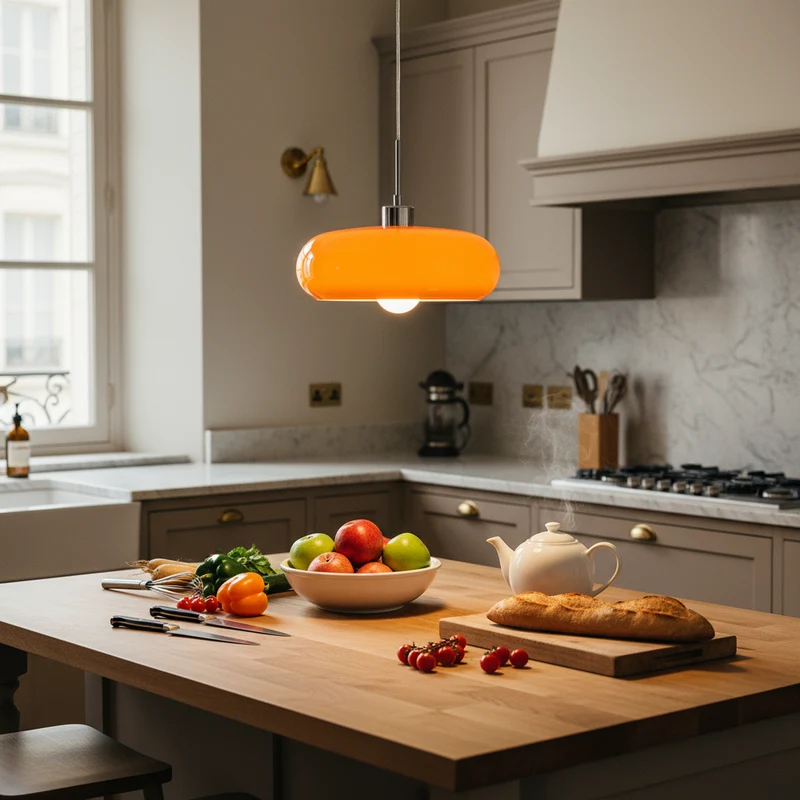 Glazen Plafondlamp – Moderne Hanglamp met Helder Glas voor Sfeervolle Verlichting