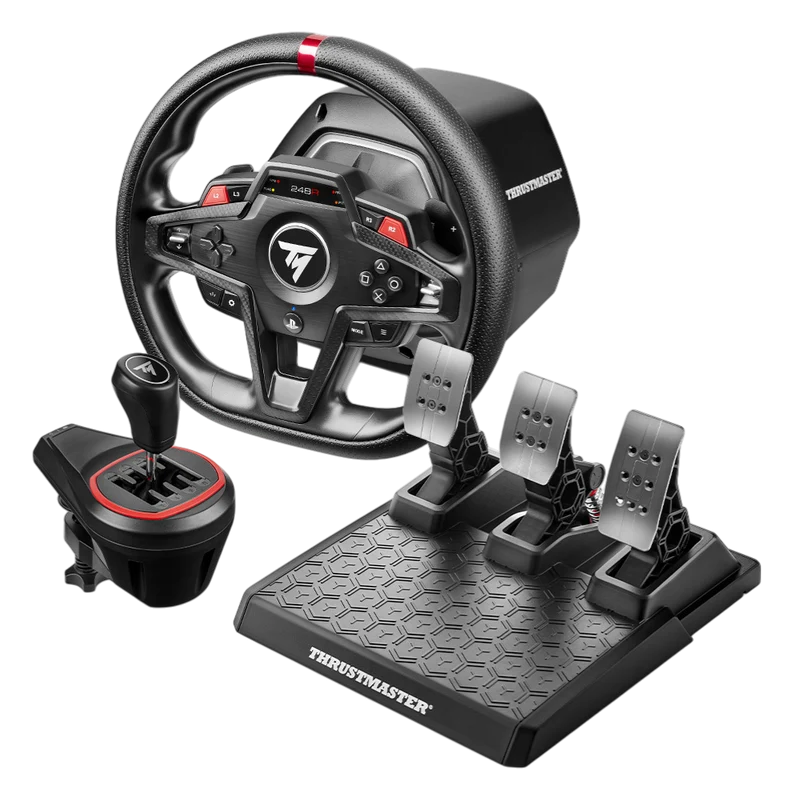 Thrustmaster T248R Shifter Pack – Volante, Pedales y Cambio