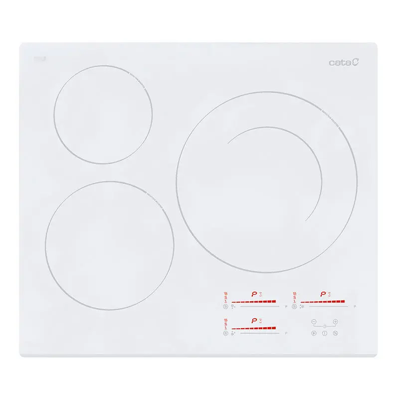 Placa de inducción Cata INSB 6030 WH Blanca