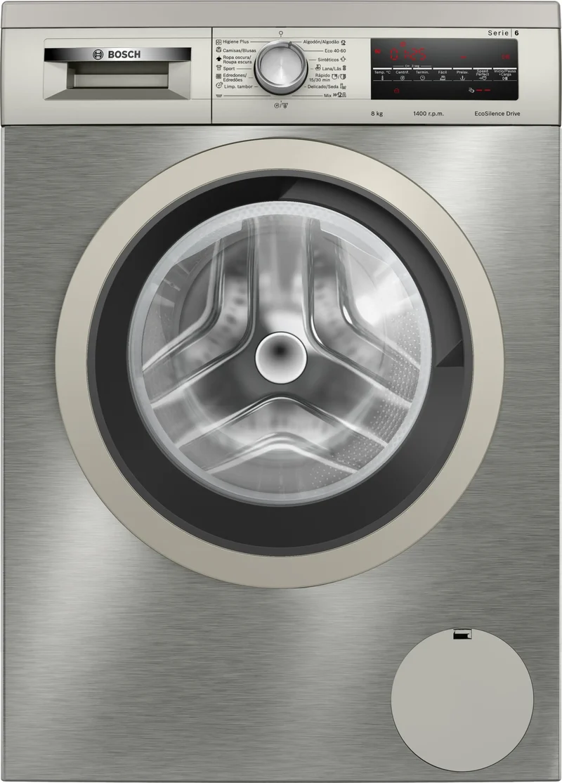 Lavadora Bosch Serie 6 WUU28T8XES 8 kg 1400 RPM