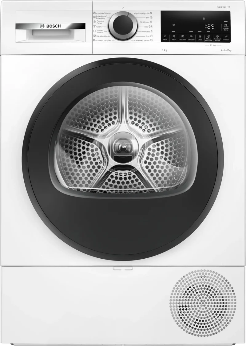 Secadora Bosch Serie 6 WQG24200ES 9 kg bomba de calor