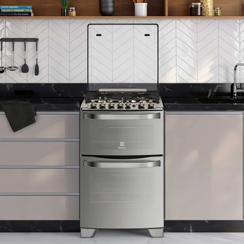 Cocina Experience Doble Horno y Timer Digital Electrolux