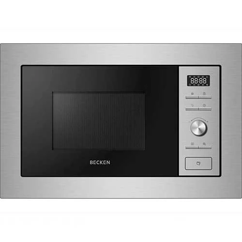 Microondas Integrable 28L 900W Becken BBIMW8916IX con Grill Inox