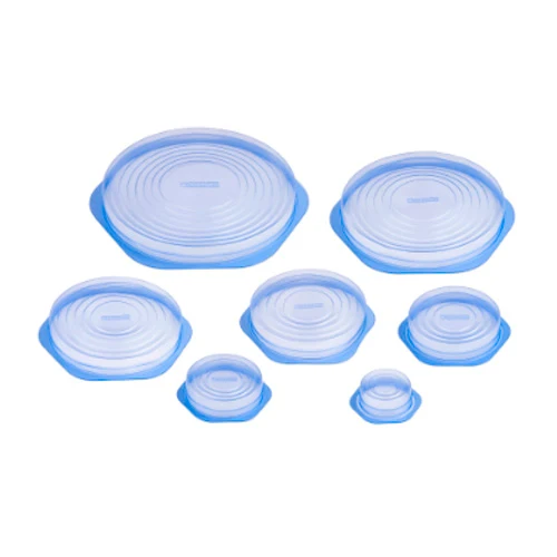 Tapas de silicona adaptables Monix 10 unidades