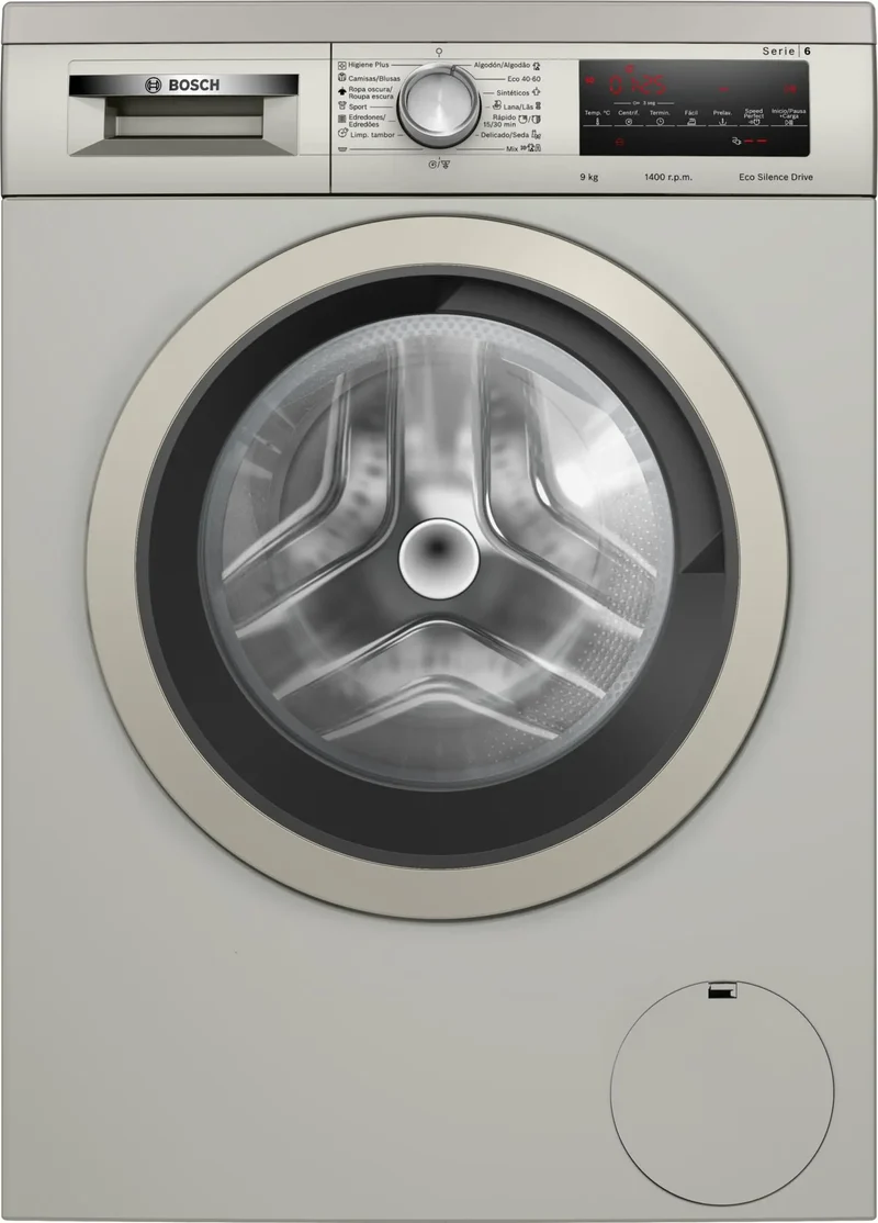 Lavadora Bosch Serie 6 WUU28T6KES 9 kg 1400 RPM