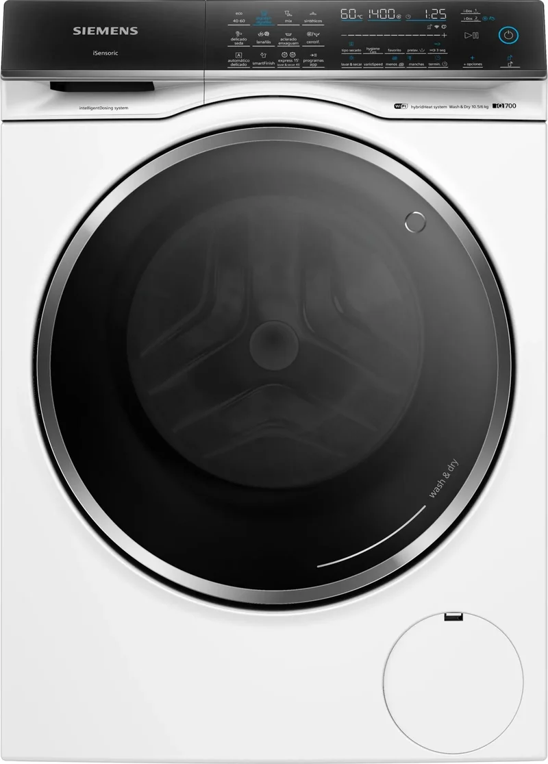 Siemens WN54C2A0ES iQ700 Lavasecadora Autodosificador 10,5/6 kg 1400 RPM Clase D