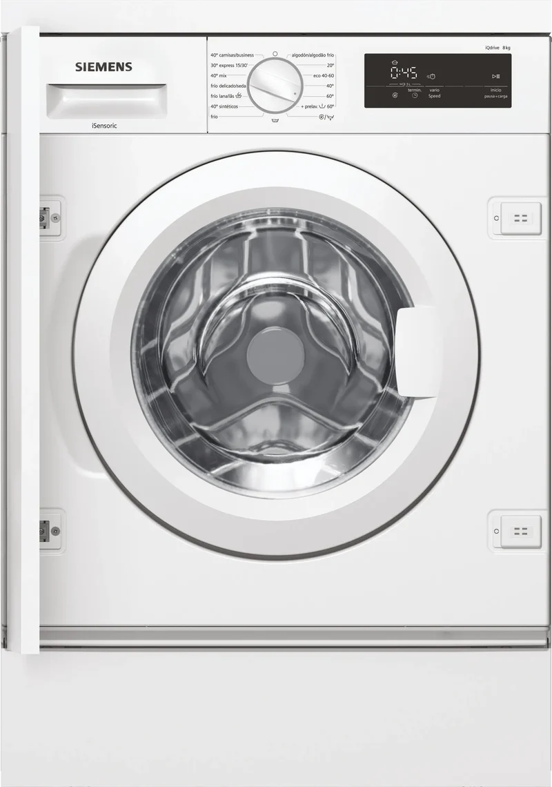 Siemens WI12W327ES Lavadora integrada 8 kg 1200 RPM Clase C
