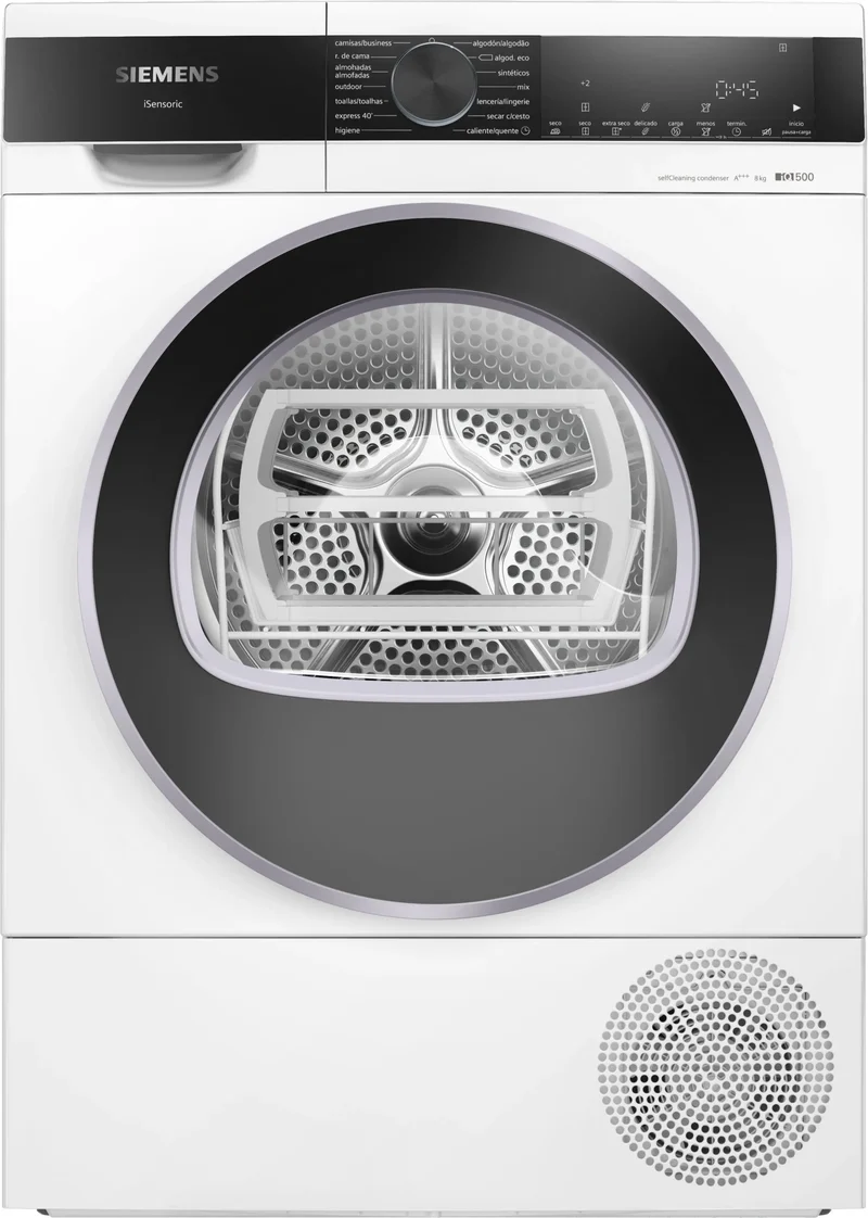 Siemens WQ35G2D0ES Secadora bomba de calor 8 Kg Condensador autolimpiante Clase C