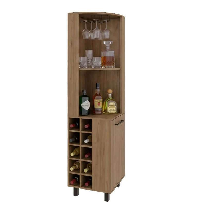 Bar Esquinero Kaia, Kronos Fresno, con Colgador de Copas ZF