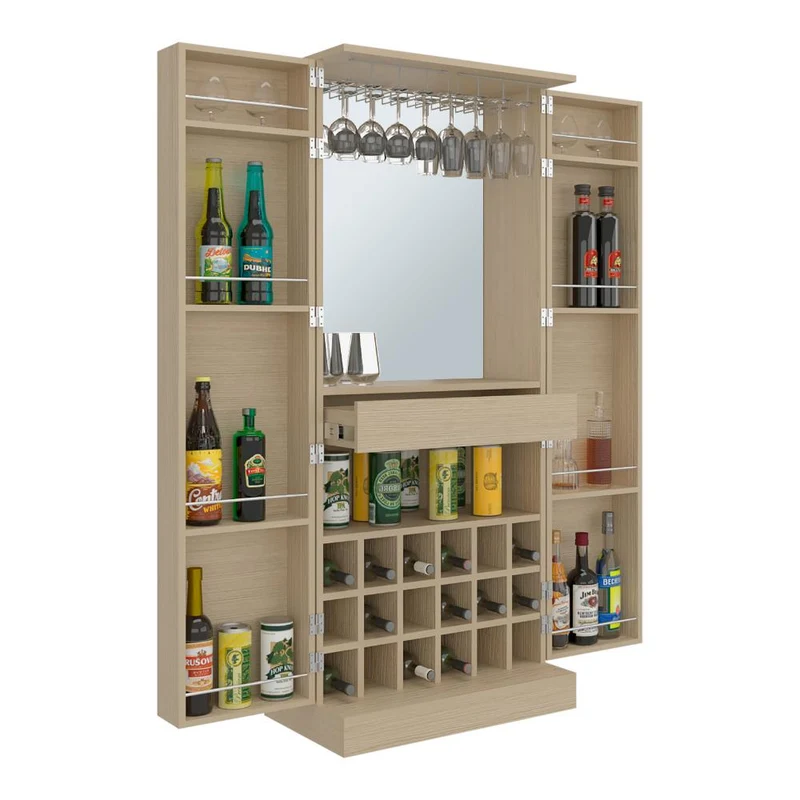 Bar Alto Salvador, Cartagena, con Espacio Para Botellas y Porta Copas ZF