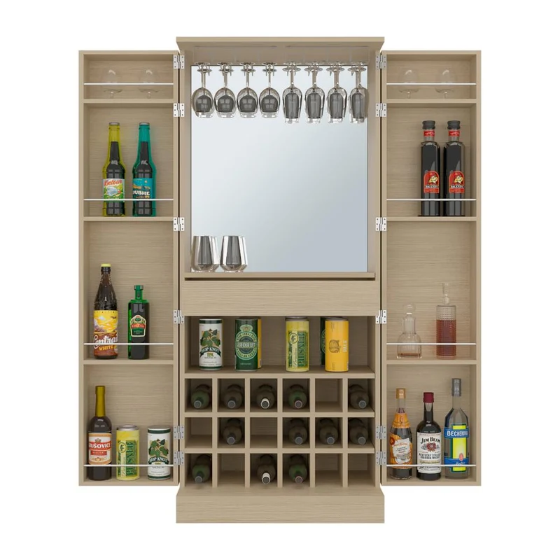 Bar Alto Salvador, Cartagena, con Espacio Para Botellas y Porta Copas ZF
