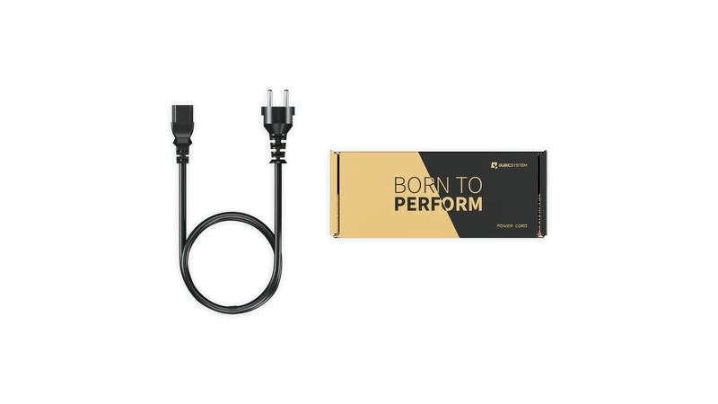 Cable de Alimentación tipo UE para Qubic System